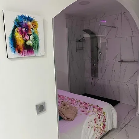 아파트 Jacuzzi Avec Jardin